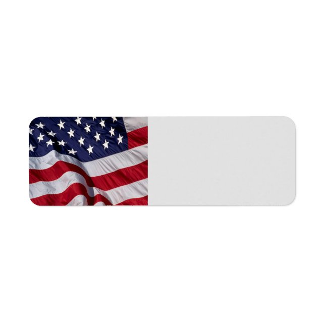 American Flag Label (Front)