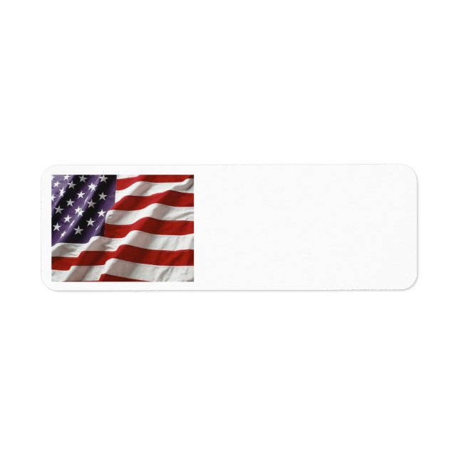 American Flag Label (Front)