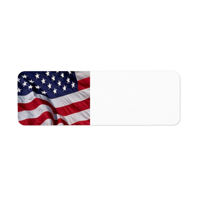 American Flag Label (Front)