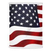 American Flag Lamp Shade (Left)