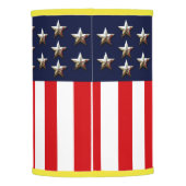 American Flag Lamp Shade (Back)