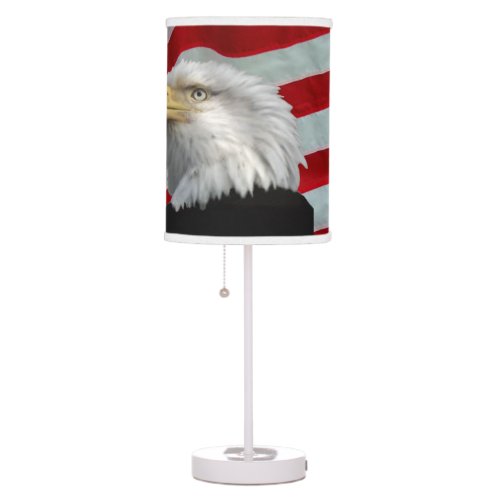 AMERICAN FLAG _LAMP TABLE LAMP