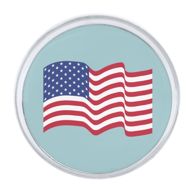 American Flag Lapel Pin Gift (Front)