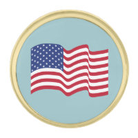 American Flag Lapel Pin Gift