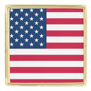 American Flag Lapel Pin USA Patriotic