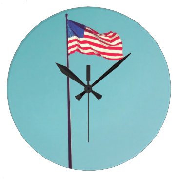 american flag large clock american flag large clock
