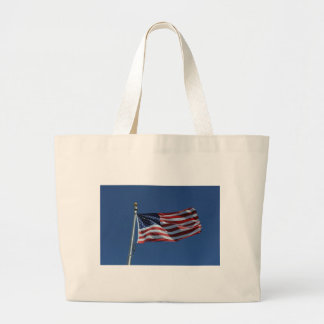 American Flag Large Tote Bag