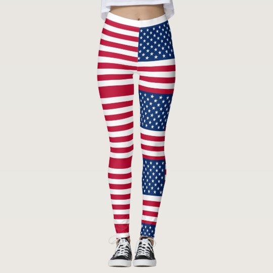 American Flag Leggings | Zazzle.com