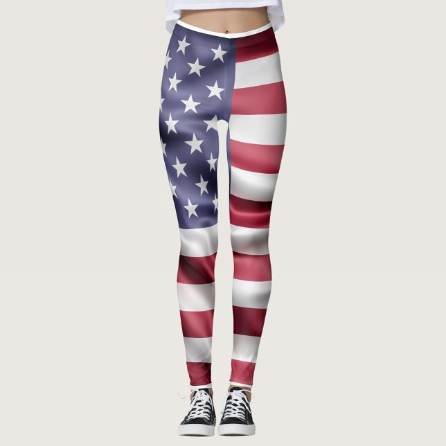 American Flag Leggings (America Flag Leggings!)