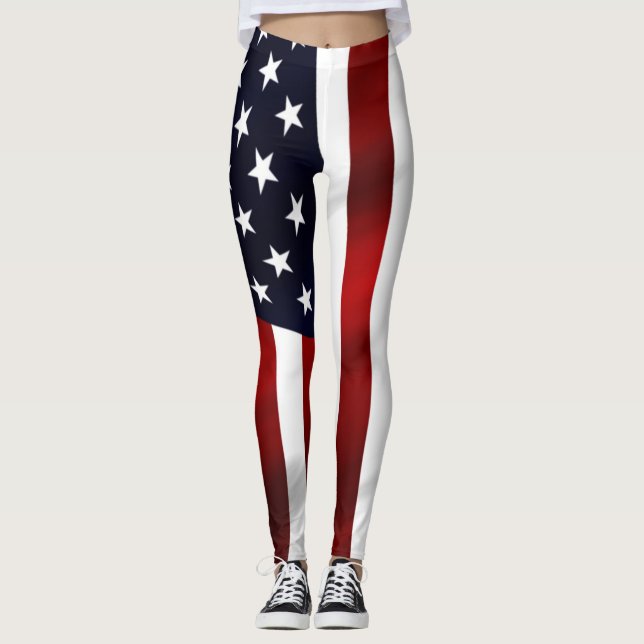 American Flag Leggings (Front)