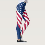 American Flag Leggings at Zazzle