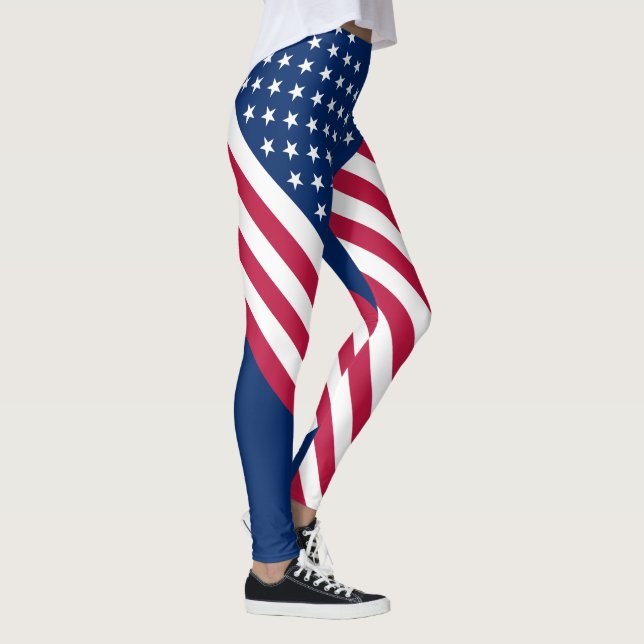American Flag Leggings (Right)