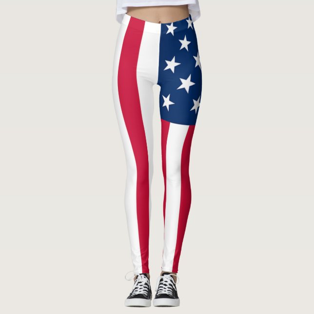 American Flag Leggings (Front)