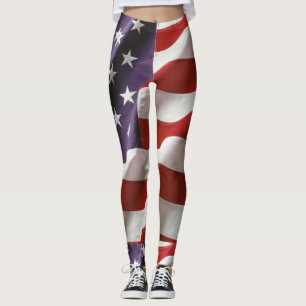 American Flag Leggins Leggings