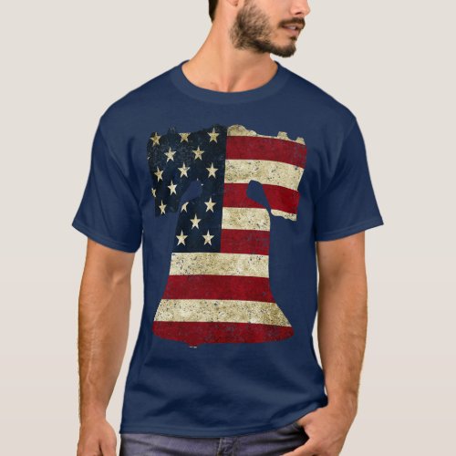 American Flag Liberty Bell T_Shirt