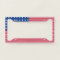 American Flag License Plate Frame