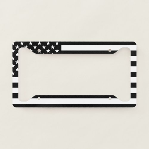 American Flag License Plate Frame
