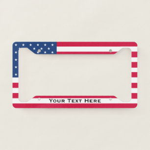 American Flag License Plate Frames Frame