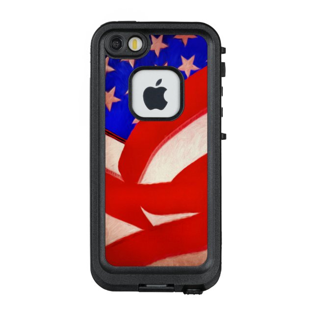 American Flag LifeProof® FRĒ® for iPhone (Back)