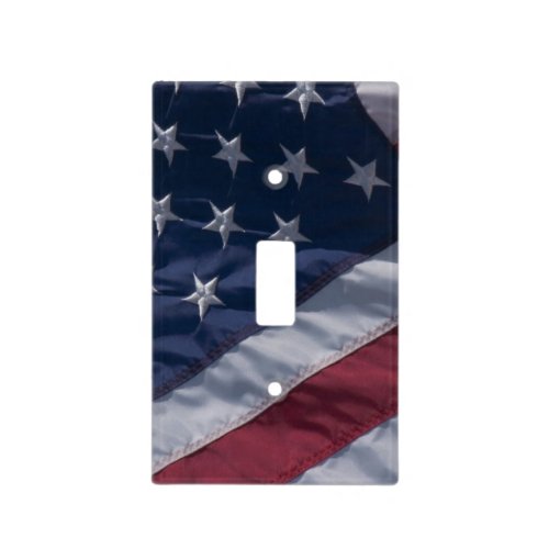 American flag light switch cover