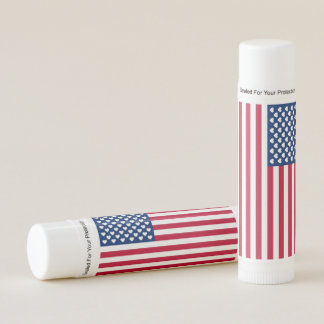 American Flag Lip Balm