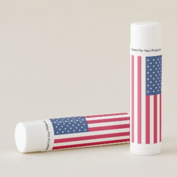 American Flag Lip Balm by ParkLaneII at Zazzle