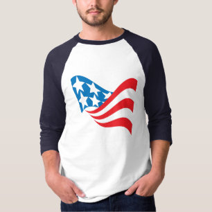 American Flag Long Sleeve Shirt