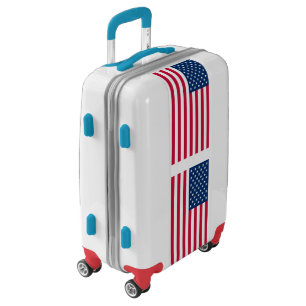 American Flag Luggage Patriotic
