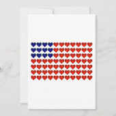 American Flag Made of Hearts (Front)