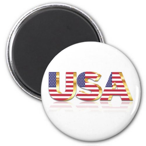 American Flag Magnet Gift USA _ Patriotic