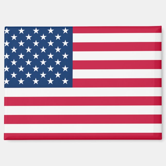 American Flag Magnet USA Patriotic Gift (Front)