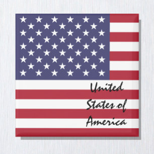 American flag Magnet, USA, United States Magnet