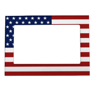 American Flag Magnetic Frame