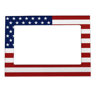 American Flag Magnetic Frame