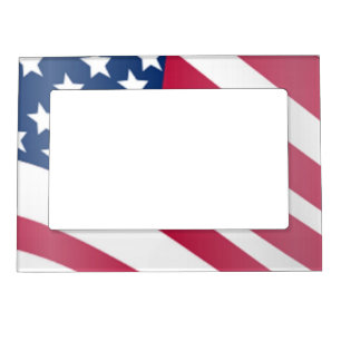 AMERICAN FLAG MAGNETIC FRAME