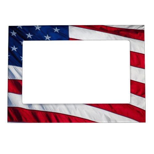 American Flag Magnetic Frame