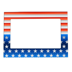 American Flag Magnetic Frame
