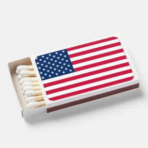 American Flag Matchboxes - USA