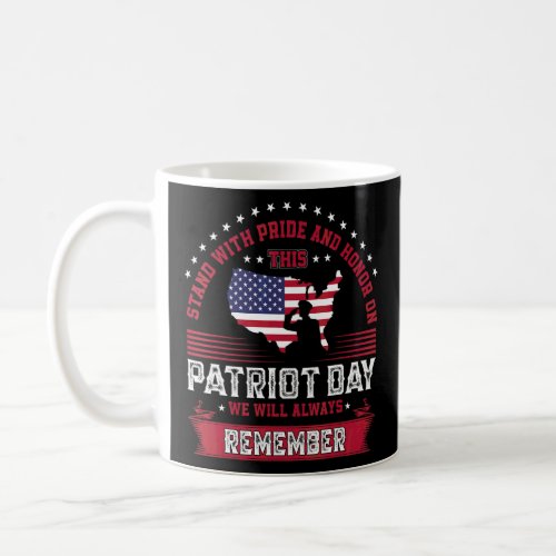 American Flag Memorial Day 4 Of July 8  Coffee Mug