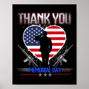 American Flag Memorial Day Shirts For Men Women Me Poster
