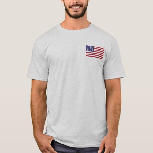 American Flag Mens Basic T_Shirt