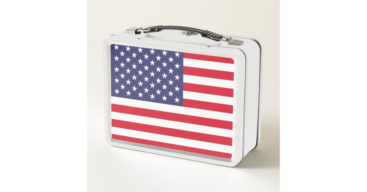 American Flag Lunch Boxes