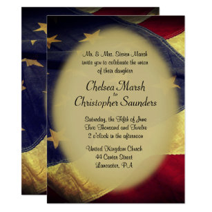 Military Wedding Invitations Sample 8