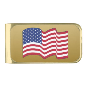 American Flag Money Clip