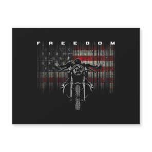 American Flag Motorcycle Freedom