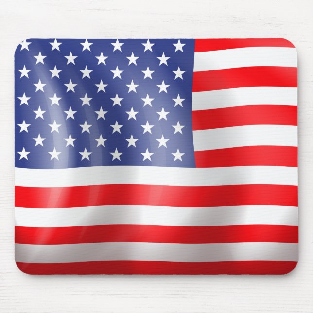 American Flag Mouse Pad (Front)