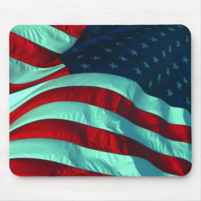 American Flag Mouse Pad (Front)
