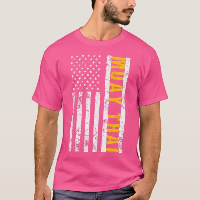 American Flag Muay Thai T-Shirt (Front)