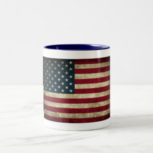 American Flag Mug