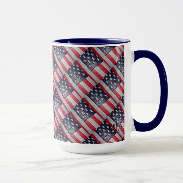 American Flag Mug (Right)